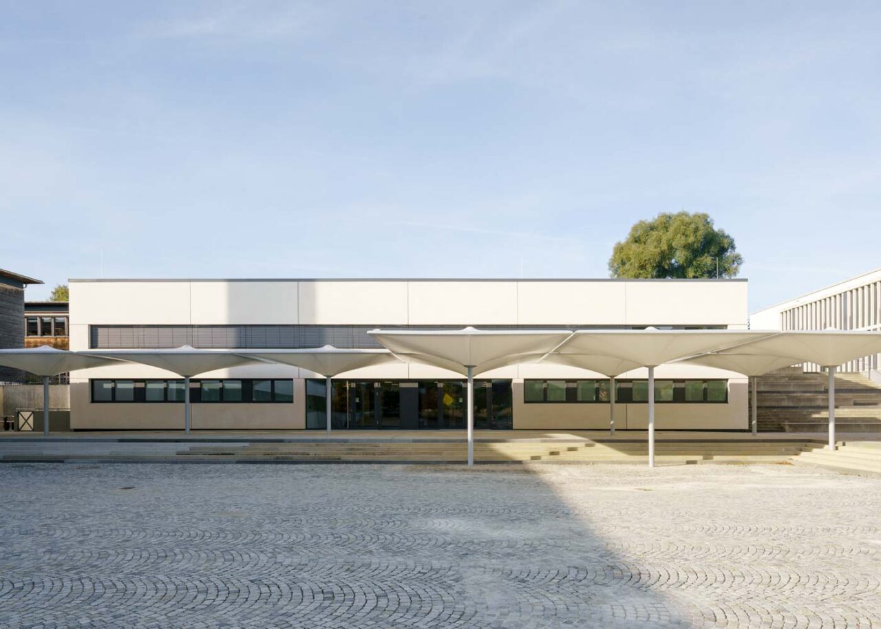 Turnhalle Camerloher Gymnasium Freising Gmeiner